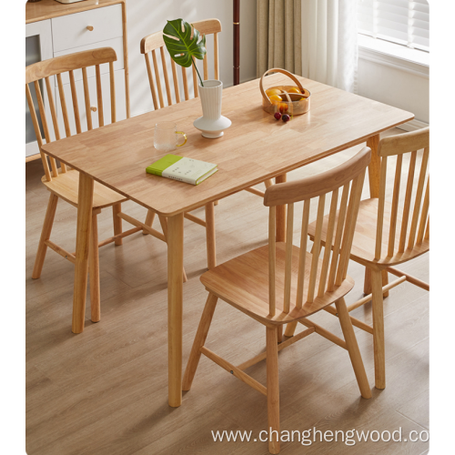 dining table and chairs